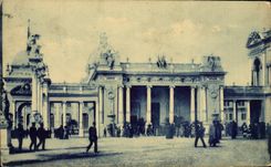 CPA Ingresso Al Padiglione Della Francia
