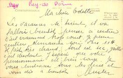 Calle del renacimiento de la corte de CPA Riom del reloj