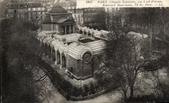 CPA Expiatory Paris Vault Sight As the crow flies Haussmann Boulevard