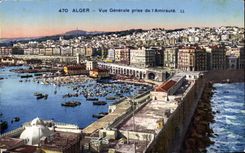 CPA Alger Vue Generale prise de l Amiraute Algerie