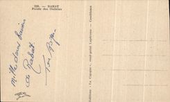 VINTAGE POSTCARD Rabat Points of Oudaias Morocco sinned