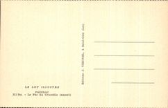 CPA Padirac Le Pas Du Crocodile 