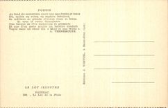 CPA Padirac Le Lac de la Plule 