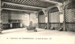 CPA Chateau De Pierrefonds La Salle des Ducs