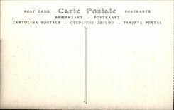 VINTAGE POSTCARD Sainte Address L Entered of Strong Militaria
