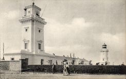 CPA Le Havre Les Phares de la Heve