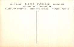 VINTAGE POSTCARD Le Havre the Gambatta Place and the Basin the Commercial Port