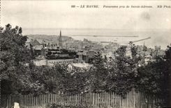 CPA Le Havre Panorama Pris de Sainte Adresse 