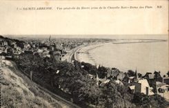 VINTAGE POSTCARD Sainte Address View of Le Havre Taken of the Vault Our lady of the floods