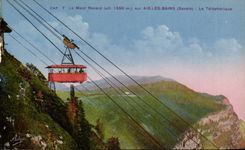 CPA Aix Les Bains Le mont Revard La Telepherique 