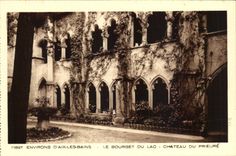 CPA Environs D Aix Les Bains Le Bourget Du lac Chateau Du Prieure