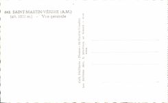 Holy CPSM Martin Vesubie View