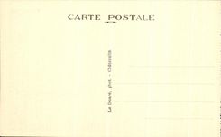 VINTAGE POSTCARD Martyrdom of Tronoen Of the six Martyrdoms of order that of Tronoeu