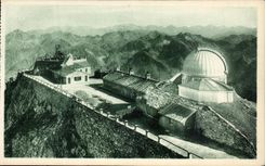 CPA Les Beaux Paysages de France Les Pyrenees Pic du Midi L Observatoire
