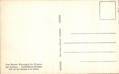 VINTAGE POSTCARD Beautiful Landscapes of France the Pyrenees Bagneres de Bigorre