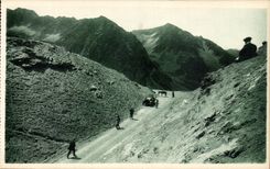 CPA Les Beaux Paysages de France Les Pyrenees Col du Tourmalet Passage du Col