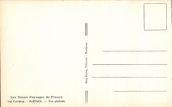 CPA Les Beaux Paysages de France Les Pyrenees Bareges Vue Generale