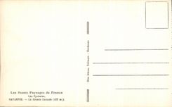 VINTAGE POSTCARD Beautiful Landscapes of France the Pyrenees Gavarnie the Large one