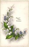 La POSTAL Muguet de la VENDIMIA lleva las flores de la felicidad