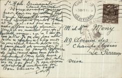 Paredes del St Malo de la POSTAL de la VENDIMIA en la puerta St Vincent