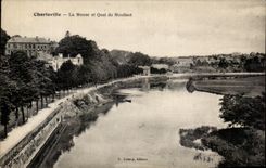 CPA Charleville La Meuse et Quai Du Moulinet 