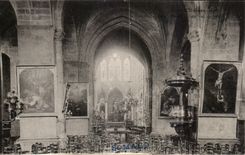 Iglesia del St Malo de la POSTAL de la VENDIMIA