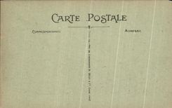 VINTAGE POSTCARD Pau the Fountain of the Street Porteneuve