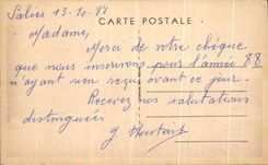 VINTAGE POSTCARD Dirtied of Bearn the Park and L Hydropathic establishment