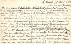 POSTAL Guerande de la VENDIMIA las rocas de la ruta de Kremaguen de cubiertas