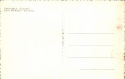 VINTAGE POSTCARD Trouville Queen of the Beaches Boat