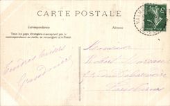 Isla Adan de la POSTAL de la VENDIMIA el arbol de roble grande