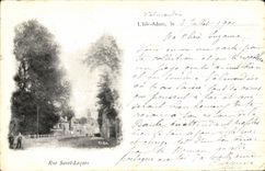 Isla Adan de la POSTAL de la VENDIMIA la calle Lazare santo