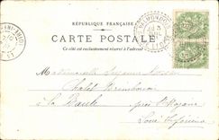 Isla Adan de la POSTAL de la VENDIMIA la calle Lazare santo