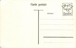CPA Vue De La Flegere Et La Mer de Glace
