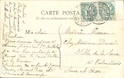 VINTAGE POSTCARD Fontainebleau Seen Of the Castle On L Pond