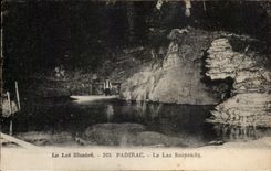 CPA Padirac Le Lac Suspendu 