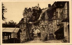 CPA Rocamadour La Porte du Figuier