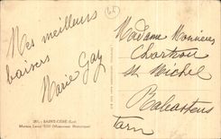 CPA Saint Cere Maison Louis XIII