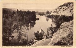 VINTAGE POSTCARD Souillac the Valley of the Dordogne