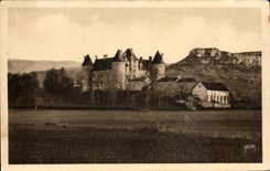 CPA Chateau De Montal Pres de St Cere 