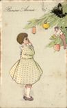 CPA Bonne Annee Enfant Noel 