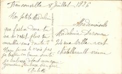 VINTAGE POSTCARD the Woman owes Obeissance has Her Husband Mariage children