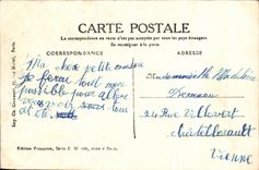 VINTAGE POSTCARD the Large Fly Children Illustrator