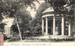 CPA Versailles Petit Trianon Le Temple de L Amour