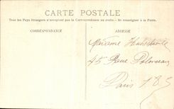 VINTAGE POSTCARD Palate Fontainebleau the Pond of Franchard