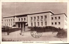VINTAGE POSTCARD Enghien Les Bains L Hydropathic establishment