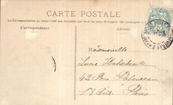 VINTAGE POSTCARD Bords of the Marne Of the Game preserve has Champigny