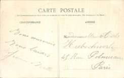 VINTAGE POSTCARD Drill of Fontainebleau Chaos of the Falls of Franchard