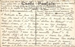 VINTAGE POSTCARD Rueil the Lake Sainte Cucufa L Tree falls