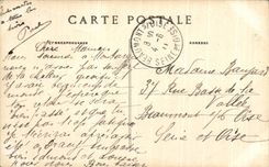 VINTAGE POSTCARD Castle of Thurelles